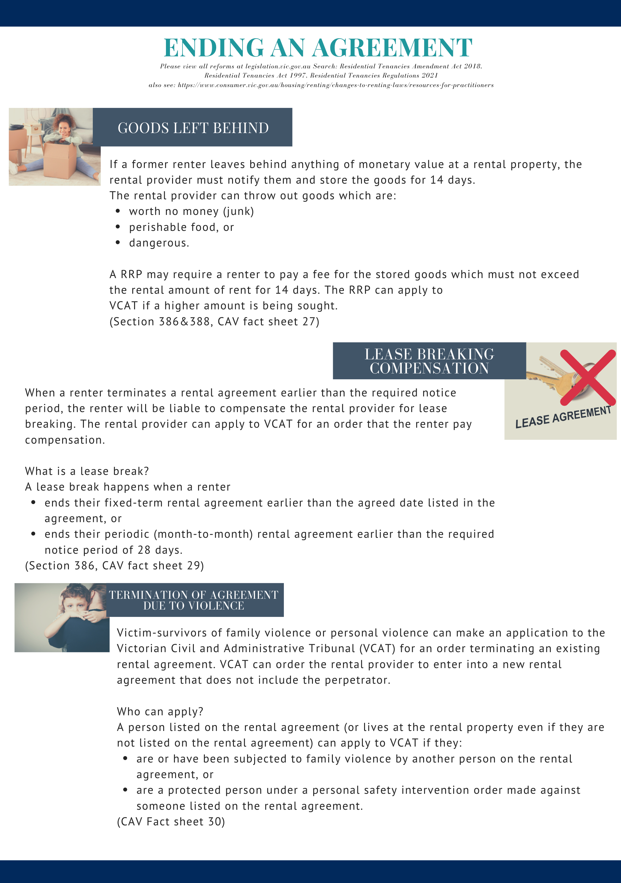 ‘Additional Key Reforms’ | Changes to the Residential Tenancies Act ...